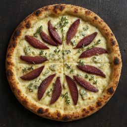 Peras y Queso Azul